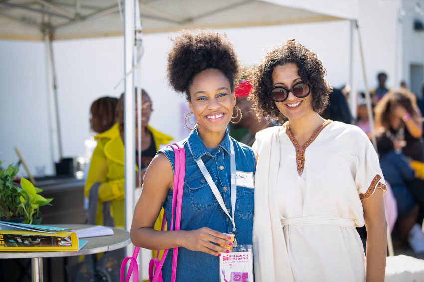 Shayana Filmore and Miriam Bale