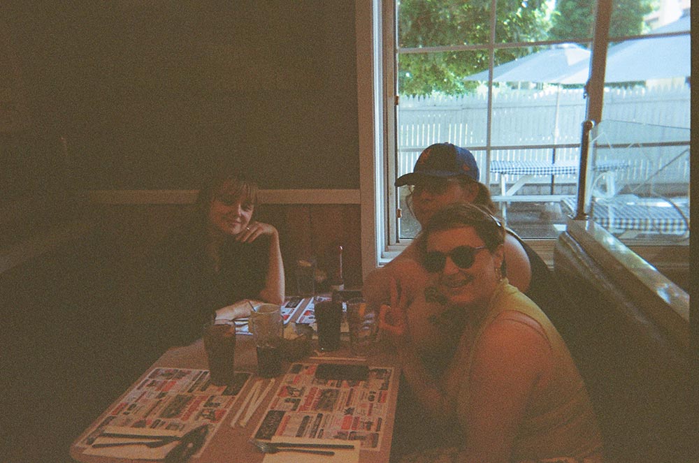 Marisa Shepherd, Elizabeth Purchell, and the author in Rochester's iconic Dogtown establishment. Photo by Dan Scanlon.