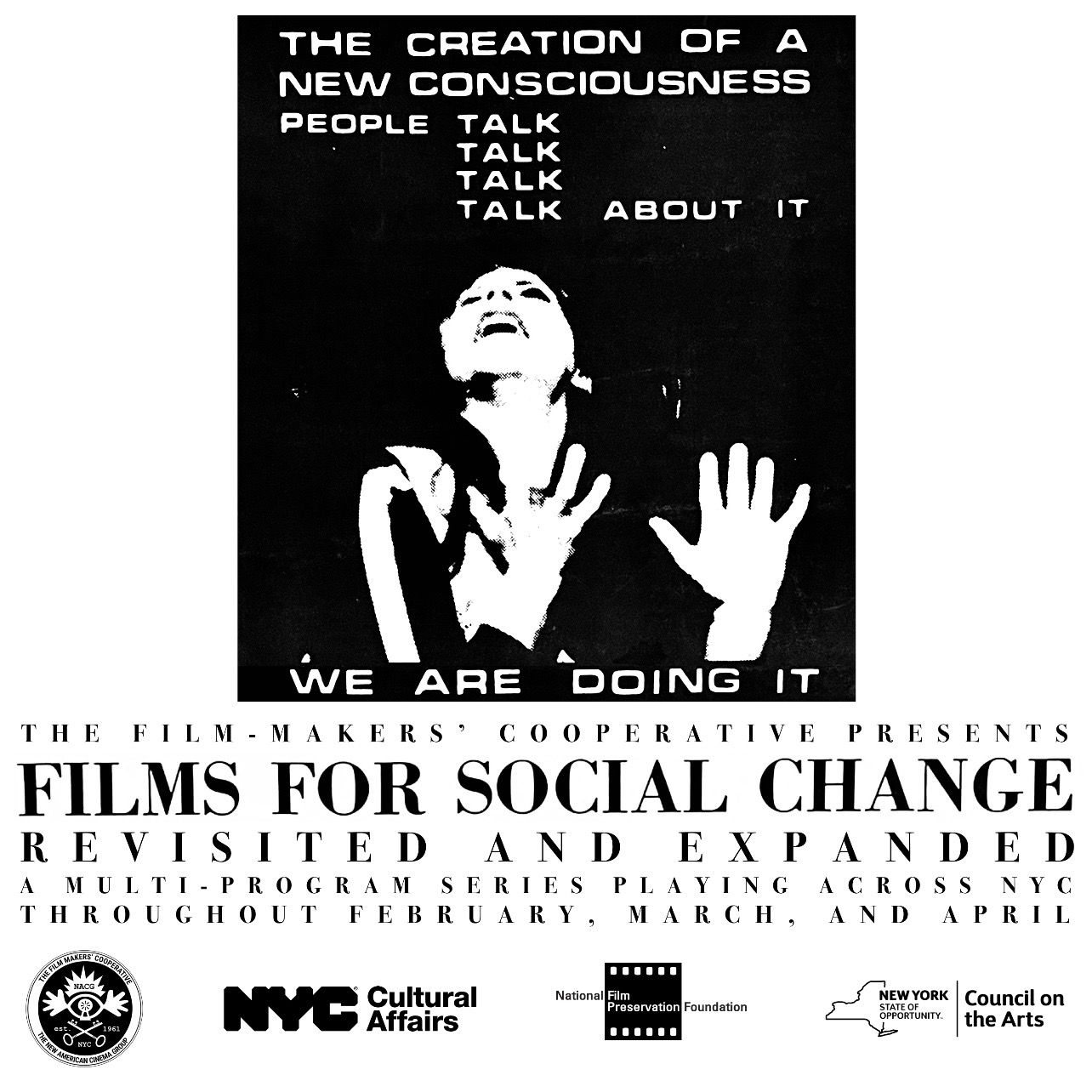 Films for Social Change: Revisited and Expanded Official Poster by Matt McKinzie.