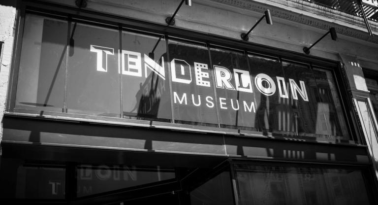 Tenderloin Museum front sign